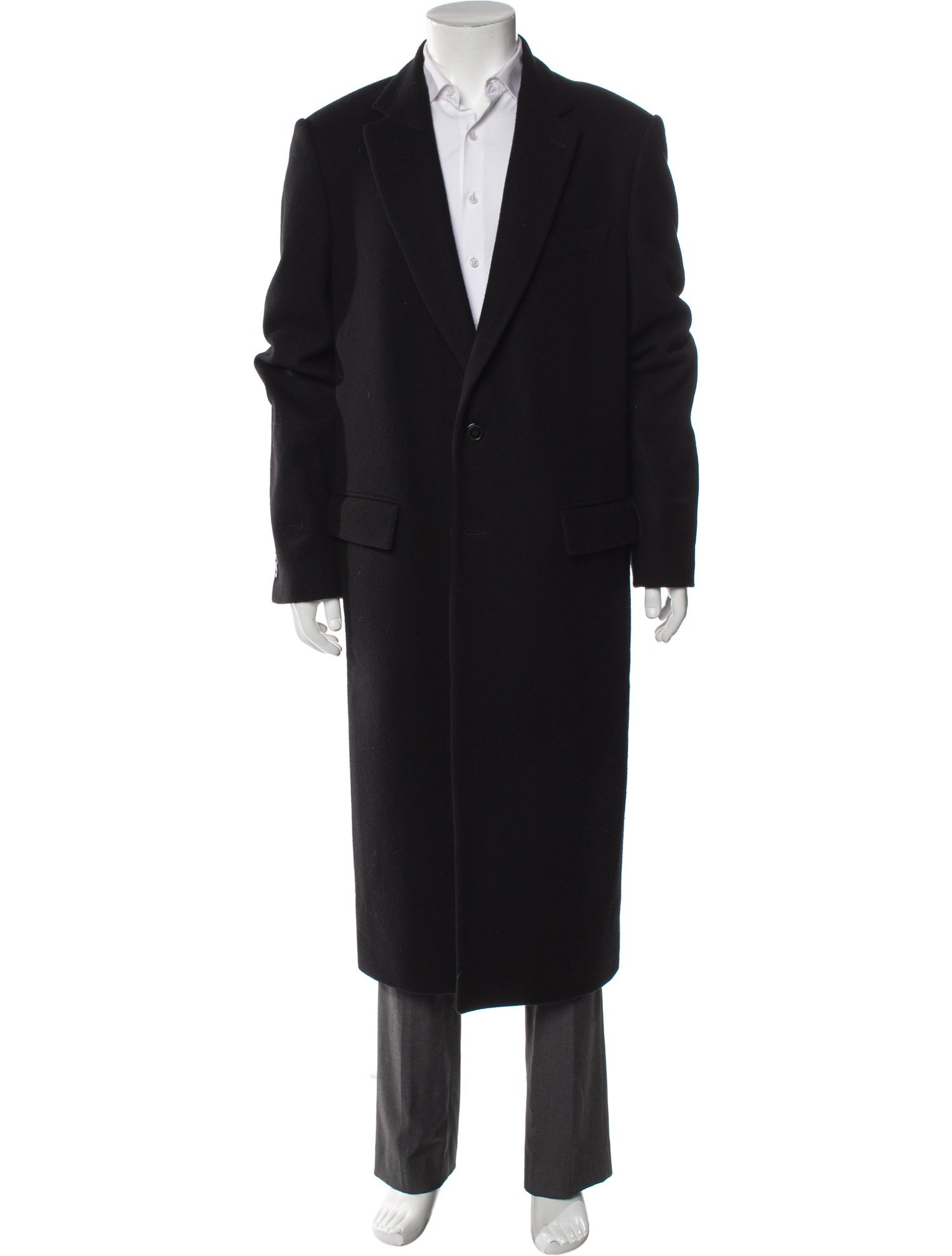 Dries Van Noten Wool Overcoat
