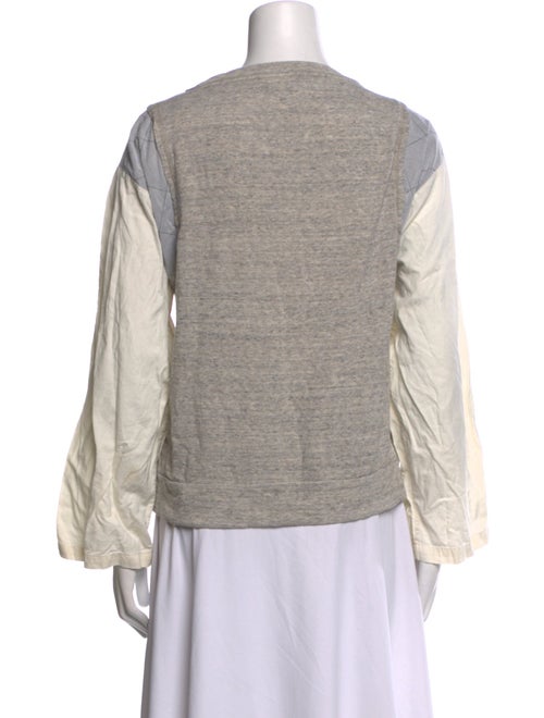 Dries Van Noten Scoop Neck Long Sleeve Sweatshirt