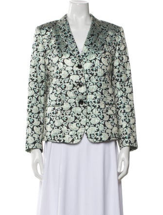 Dries Van Noten Printed Blazer