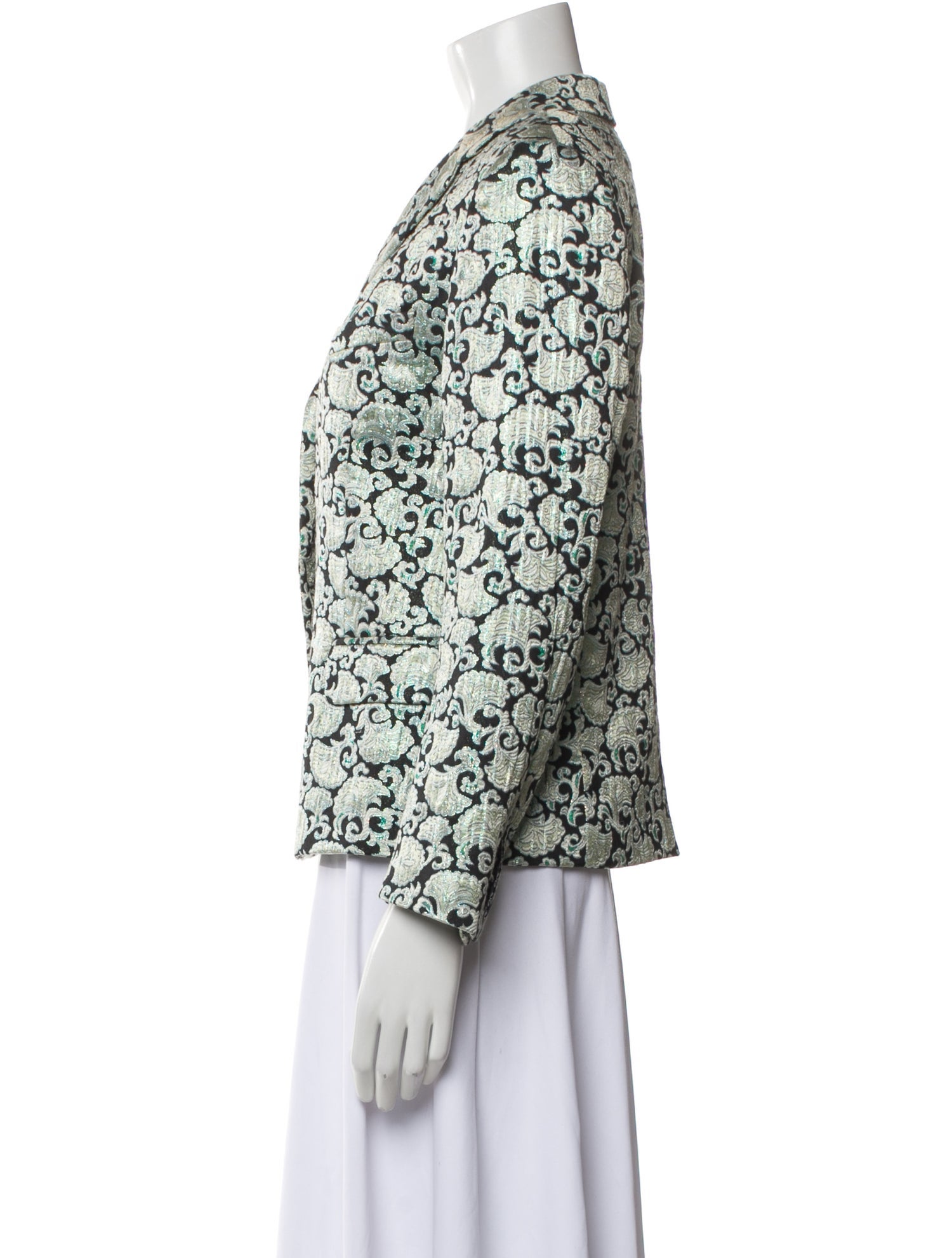 Dries Van Noten Printed Blazer