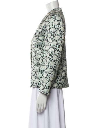 Dries Van Noten Printed Blazer