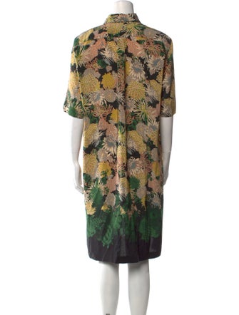 Dries Van Noten Silk Midi Length Dress
