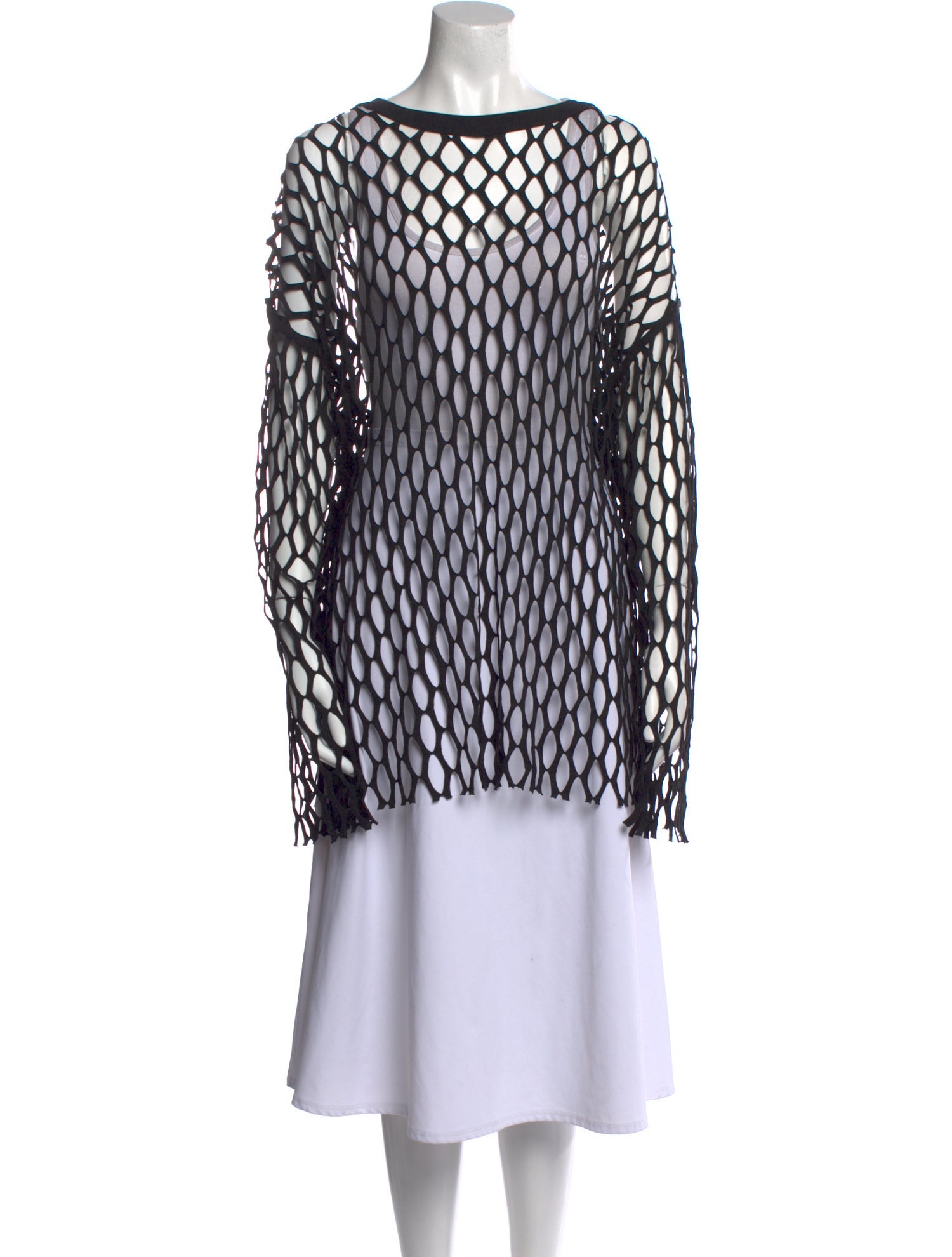 Dries Van Noten Printed Bateau Neckline Tunic w/ Tags