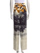 Dries Van Noten Printed Wide Leg Pants