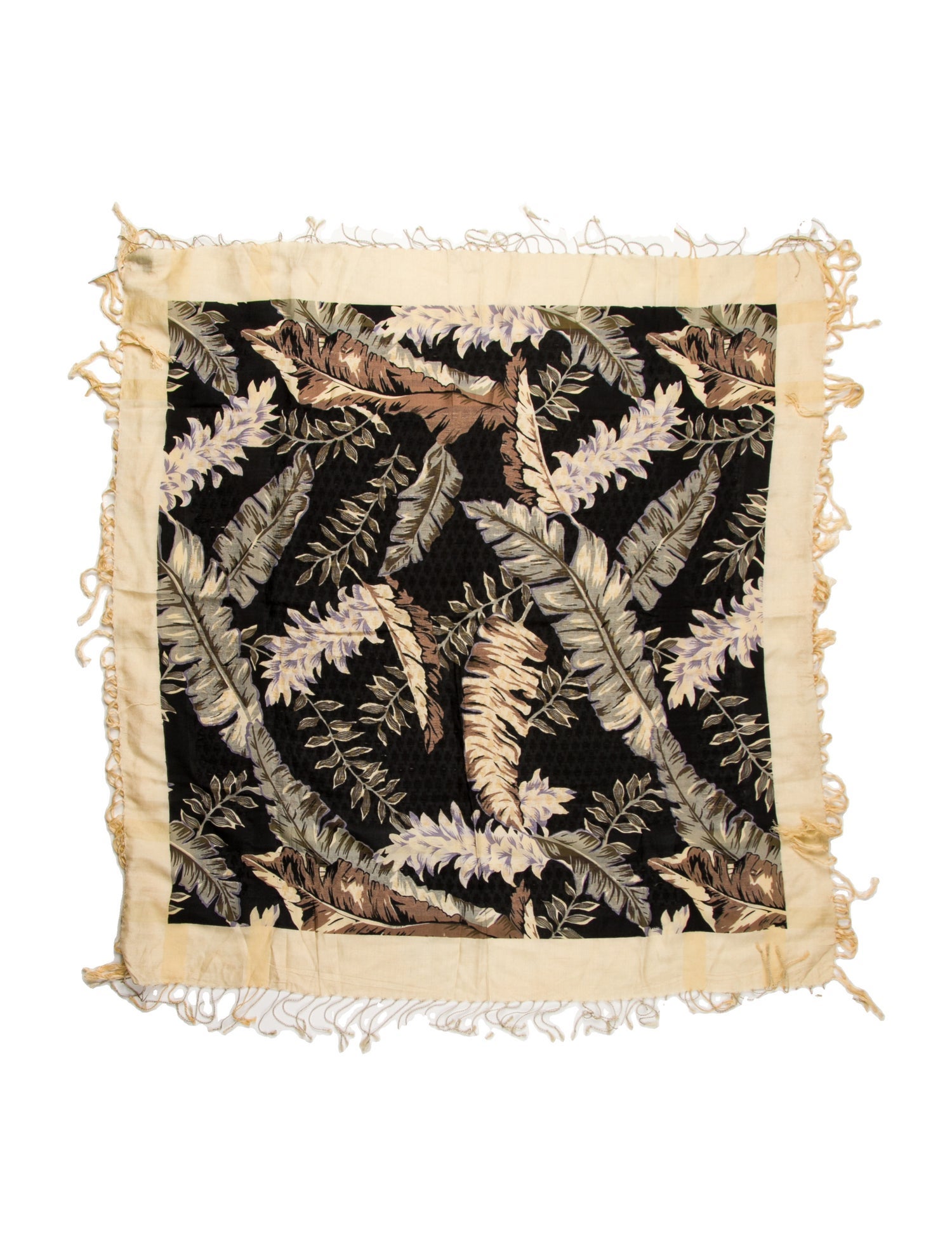 Dries Van Noten Silk Printed Scarf w/ Tags