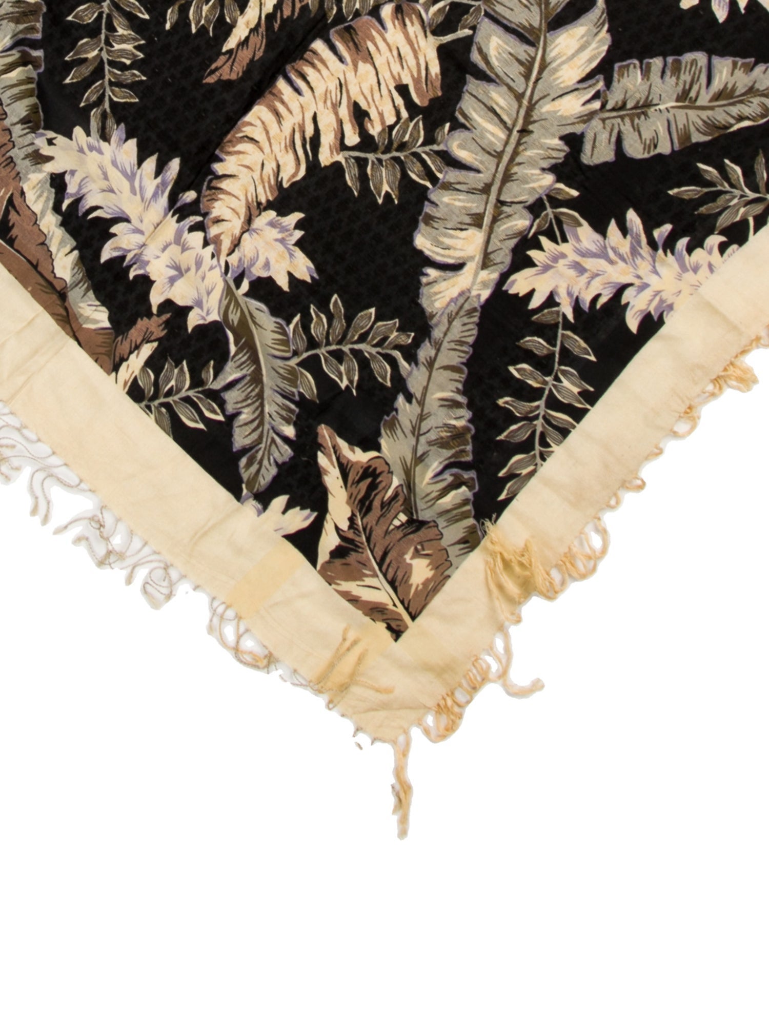 Dries Van Noten Silk Printed Scarf w/ Tags
