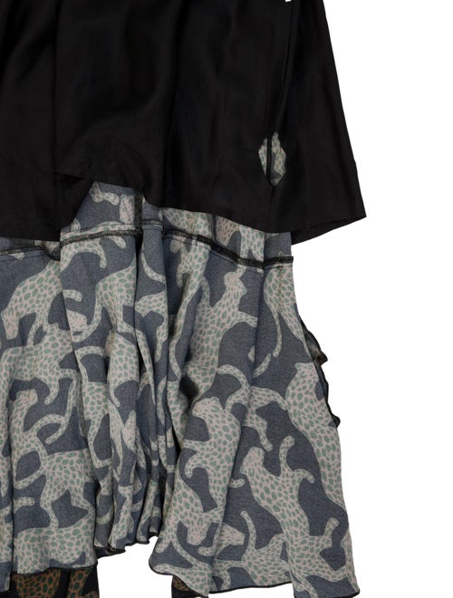 Dries Van Noten Silk Midi Length Dress