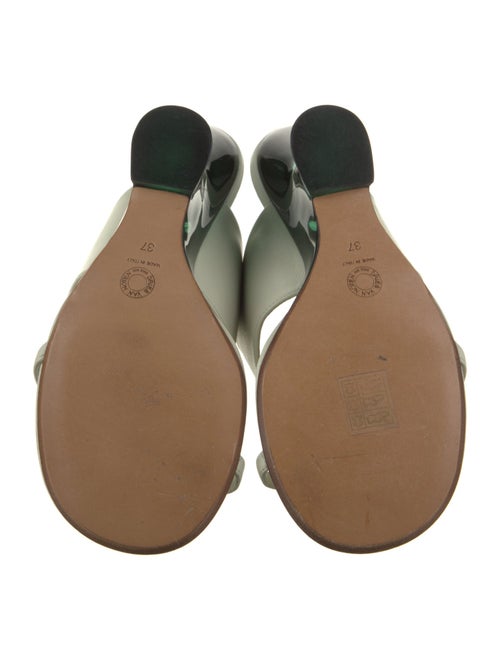 Dries Van Noten Leather Slides