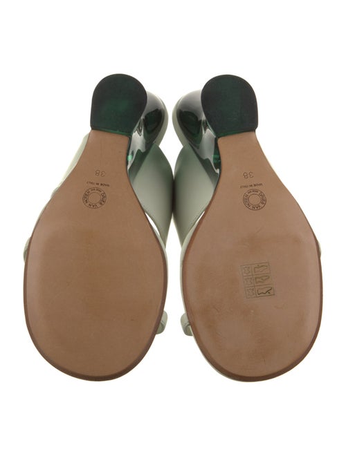 Dries Van Noten Leather Slides