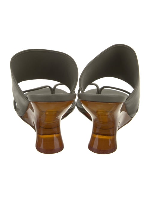 Dries Van Noten Leather Slides