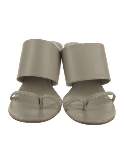 Dries Van Noten Leather Slides