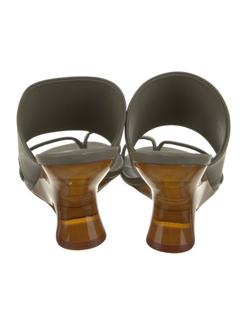 Dries Van Noten Leather Slides