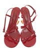 Dries Van Noten Patent Leather Slingback Sandals