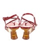 Dries Van Noten Patent Leather Slingback Sandals