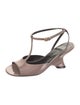 Dries Van Noten Patent Leather T-Strap Sandals