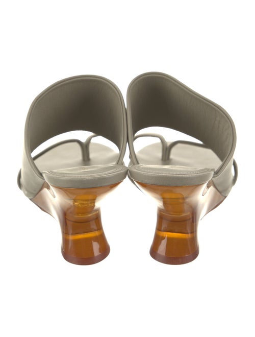 Dries Van Noten Leather Slides