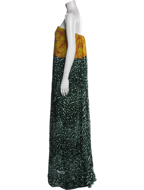 Dries Van Noten Printed Long Dress