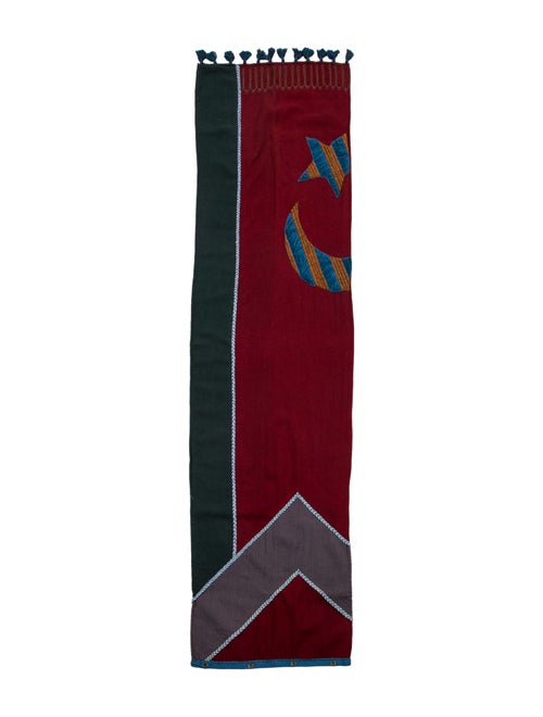 Dries Van Noten Wool Printed Scarf