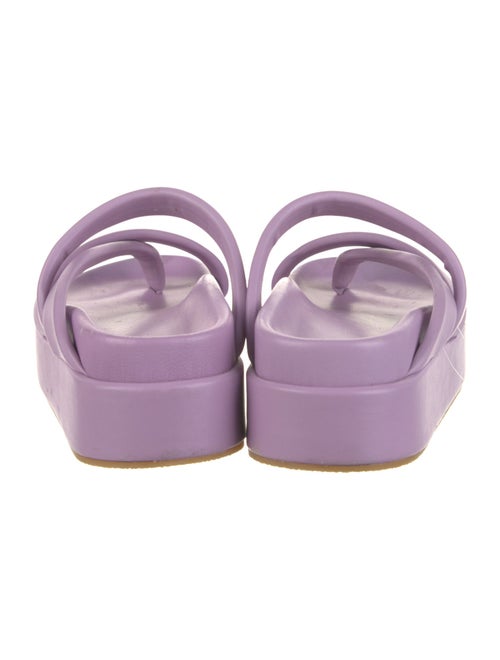 Dries Van Noten Leather Slides