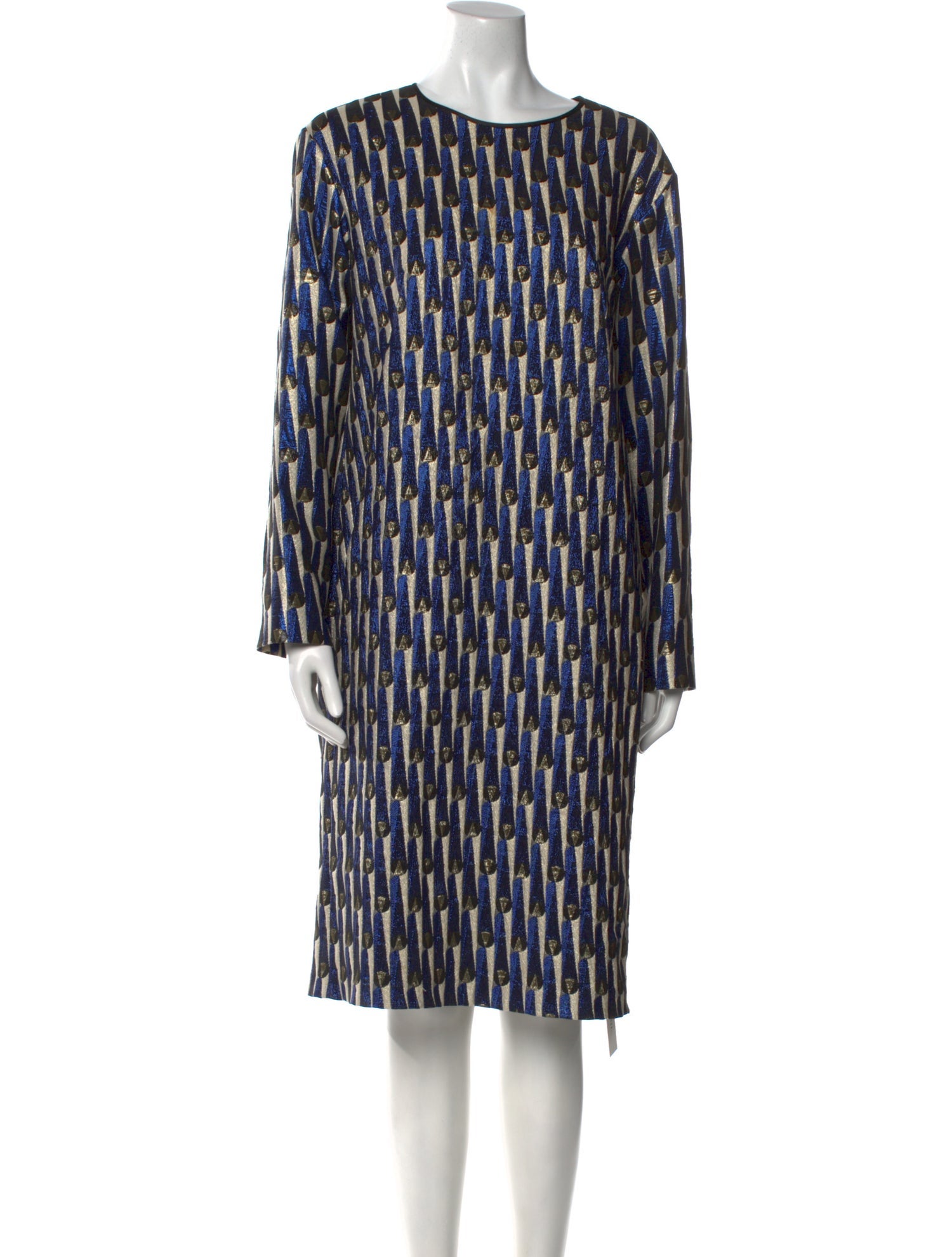 Dries Van Noten Printed Midi Length Dress