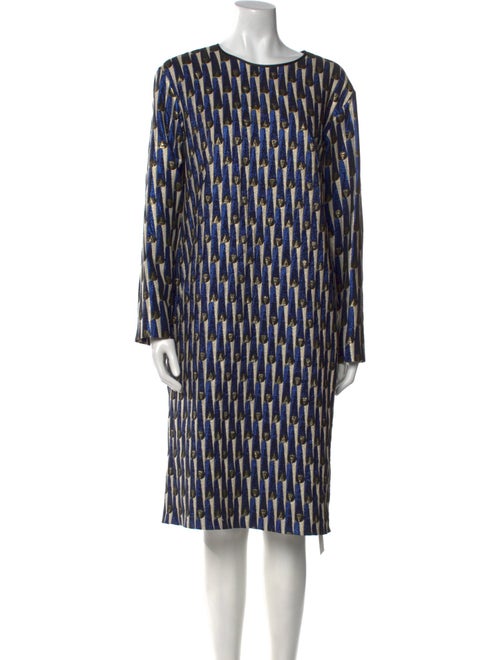 Dries Van Noten Printed Midi Length Dress