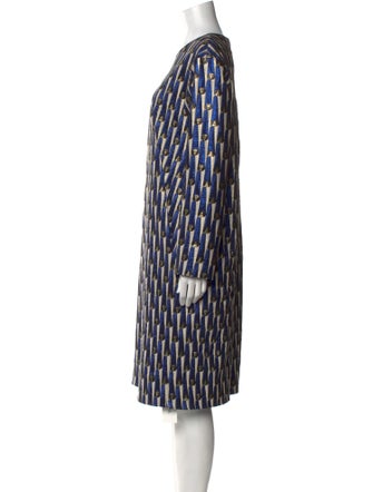 Dries Van Noten Printed Midi Length Dress