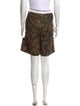 Dries Van Noten Printed Knee-Length Shorts