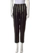 Dries Van Noten Wool Straight Leg Pants