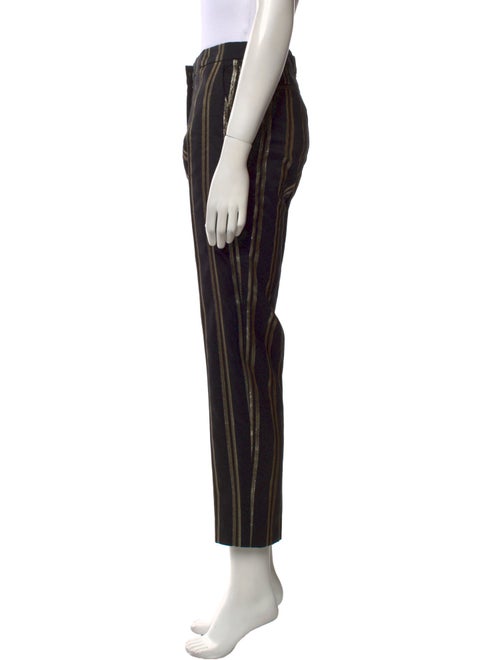 Dries Van Noten Wool Straight Leg Pants