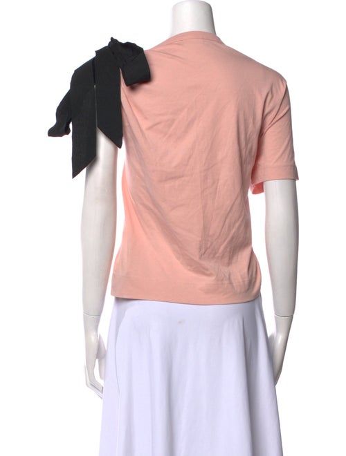 Dries Van Noten Bateau Neckline Short Sleeve Top