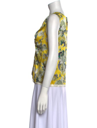 Dries Van Noten Silk Printed Blouse