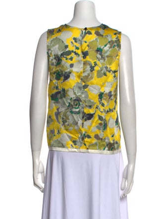 Dries Van Noten Silk Printed Blouse