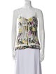 Dries Van Noten Silk Printed Top