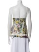 Dries Van Noten Silk Printed Top