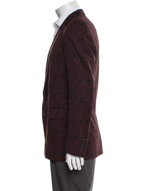 Dries Van Noten Wool Printed Overcoat