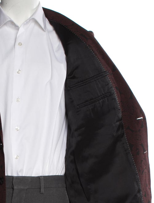 Dries Van Noten Wool Printed Overcoat