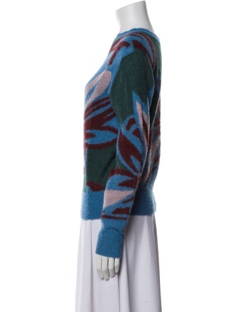 Dries Van Noten Alpaca Printed Sweater