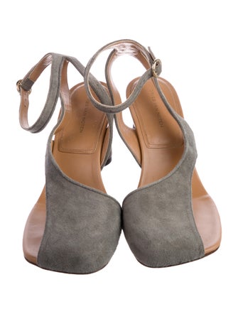 Dries Van Noten Leather Slingback Sandals