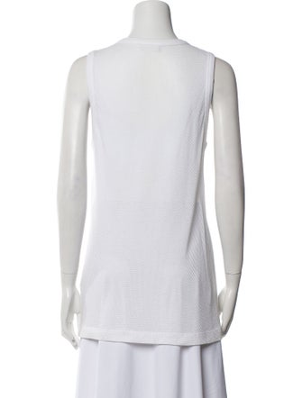 Dries Van Noten Scoop Neck Sleeveless Top