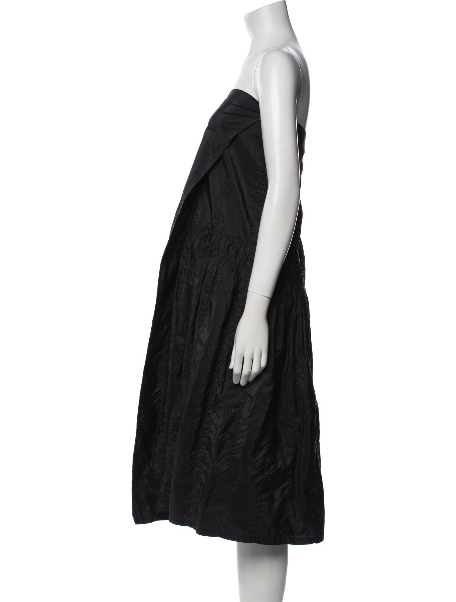 Dries Van Noten Silk Knee-Length Dress
