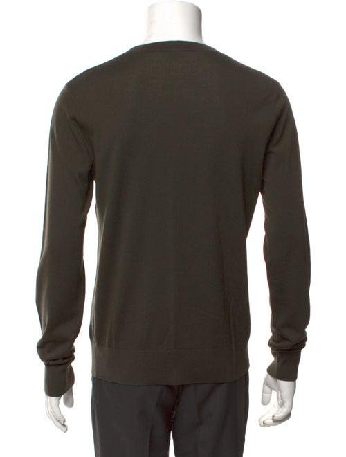 Dries Van Noten Merino Wool Crew Neck Pullover
