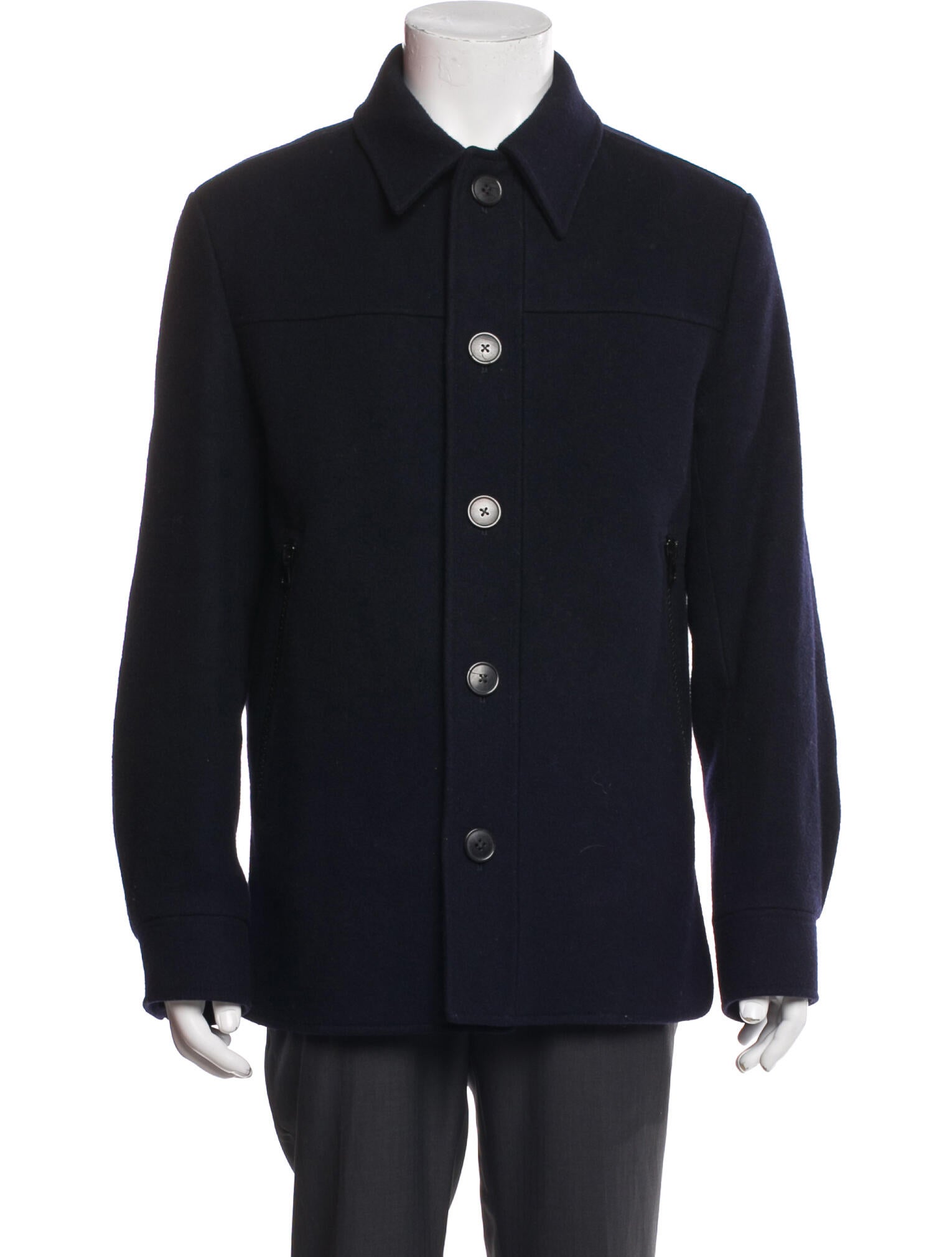 Dries Van Noten Wool Peacoat