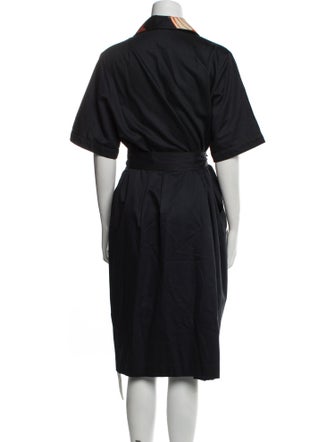 Dries Van Noten Printed Midi Length Dress