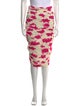 Dries Van Noten Printed Knee-Length Skirt