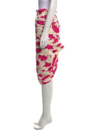 Dries Van Noten Printed Knee-Length Skirt