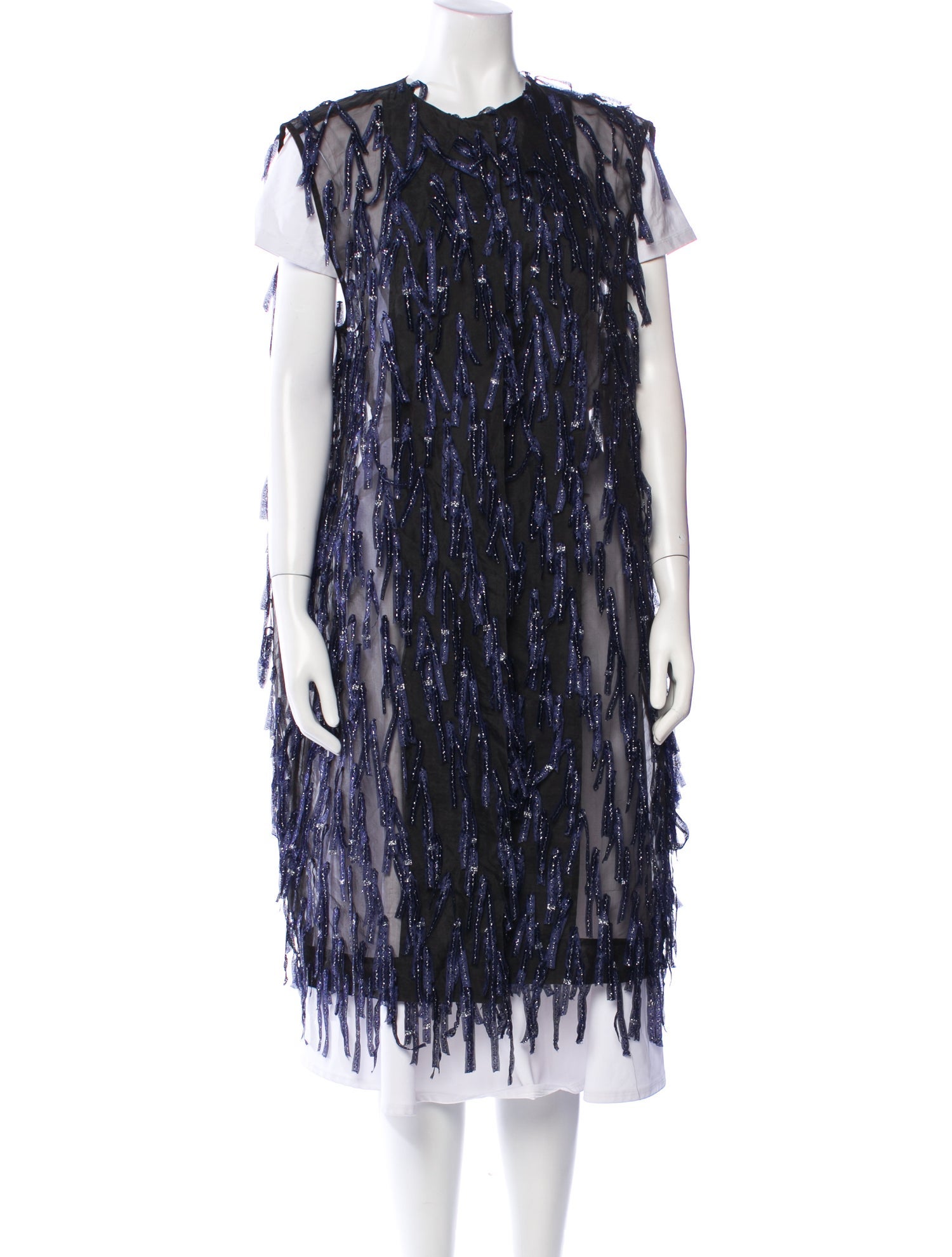 Dries Van Noten 2015 Lace Pattern Vest w/ Tags