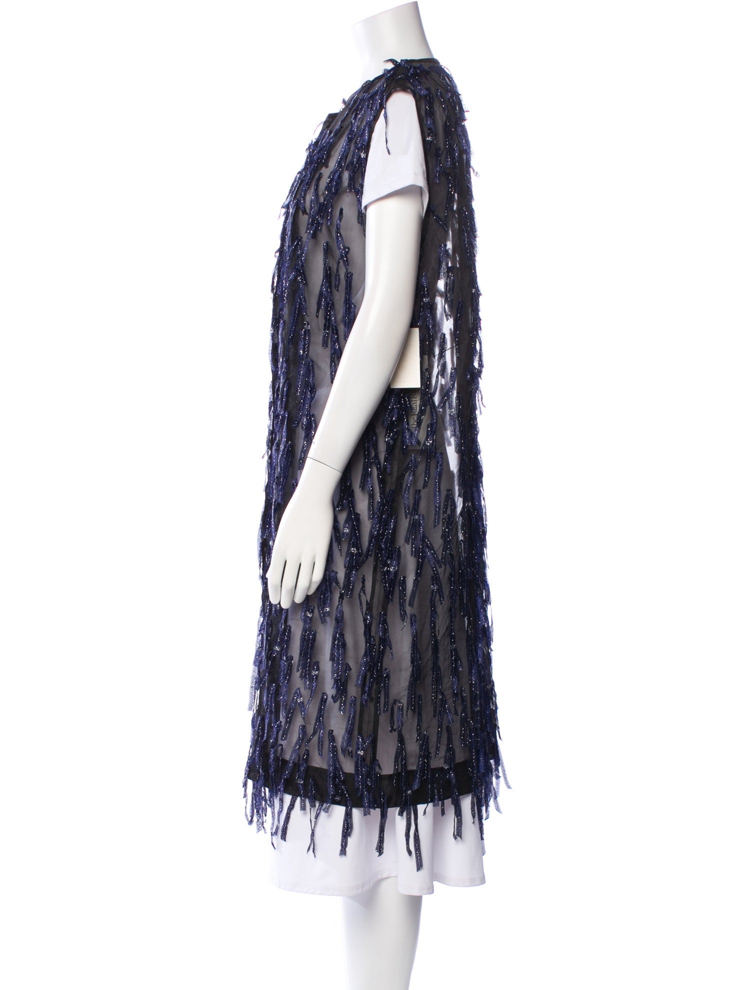 Dries Van Noten 2015 Lace Pattern Vest w/ Tags