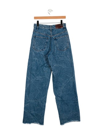 Dries Van Noten High-Rise Wide Leg Jeans