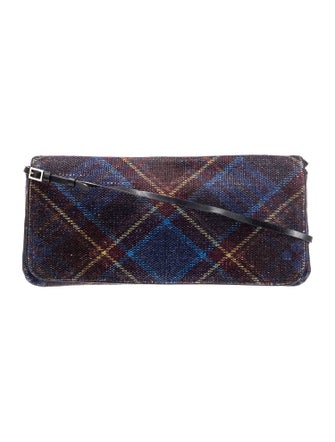 Dries Van Noten Tweed Clutch