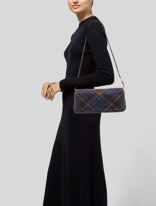 Dries Van Noten Tweed Clutch